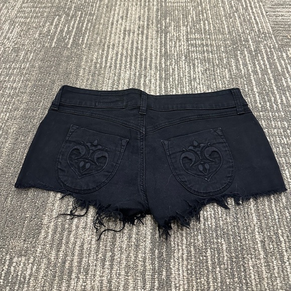 Black Short Shorts Denim- Siwy - Picture 2 of 2